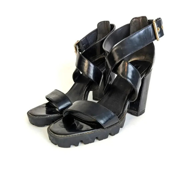 Chunky Forever 21 Block Heels - 9 - Picture 1 of 8